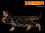 Digimon (Goldeb Brown Marble) - Bengal Cat