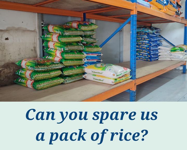 Our Stock Of Rice Is Running Low Again. We Need Yo..