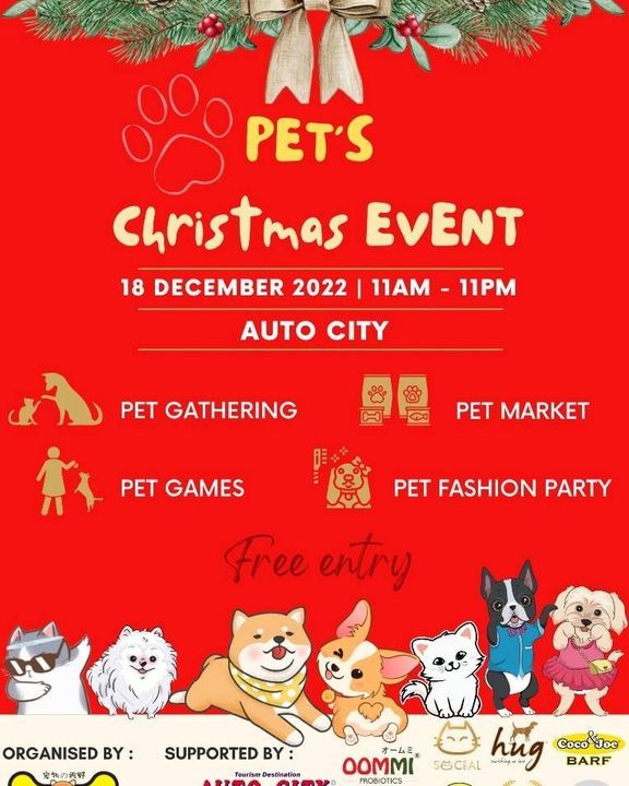 We Welcome You To Join Us At Autocity Pets Christm..