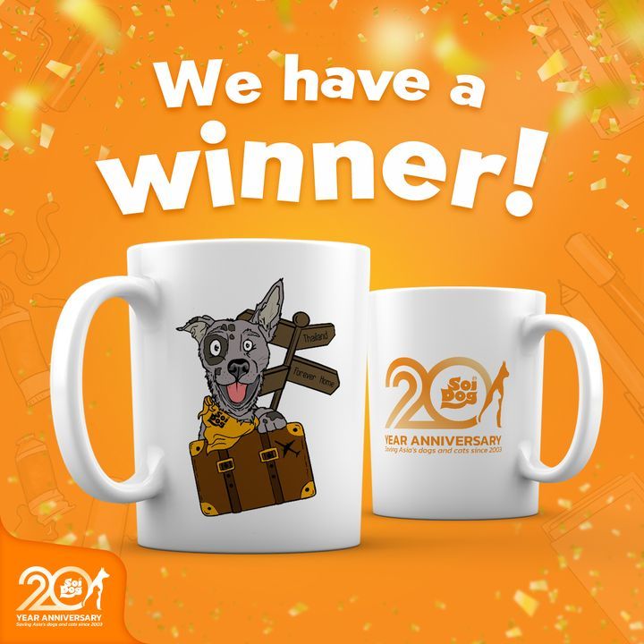 And The Winner Of Our 20-Year Anniversary Art Comp..