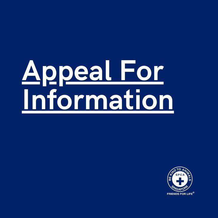 Appeal For Information. On 18 January 2024, A Memb..
