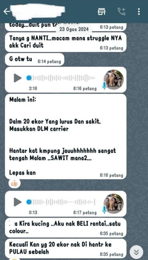 Ini Adalah Printscreen Perbualan Seorang Pemilik S..