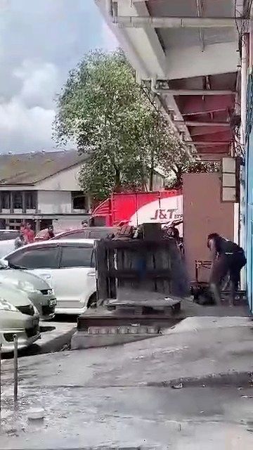 Belasah Anjing Di Tempat Awam