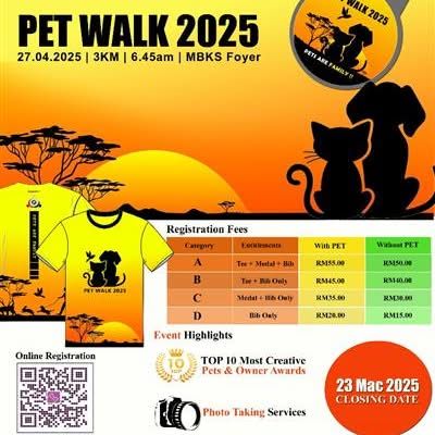 Pet Walk 2025 | Ticket2u
