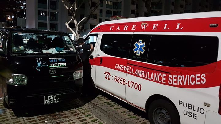Thank You For Saving The Night Carewell Ambulance ..