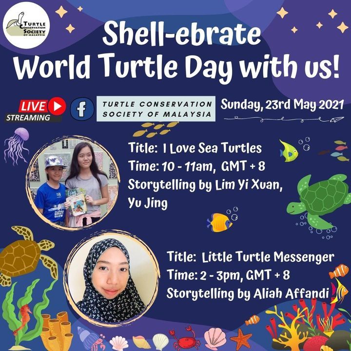 Happy World Turtle Day 2021. In An Hour, We Are Ho..