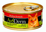 Produk: AvoDerm Natural Chicken Canned Cat Food Packaging: 156g Price: RM5.50