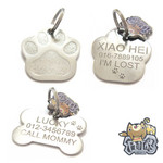 304 Stainless Steel Pet Tag