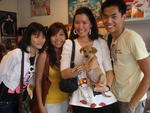 Toto adopted by Grace Lee.May she be showered with lotsa of TLC
